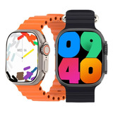 Relógio Smartwatch Ultra Series 9 Android Ios Amoled Nfc W69
