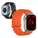 Relógio Smartwatch W69 Ultra Series 9 Android Ios Amoled Nfc