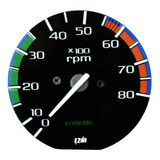 Relogio Tacometro 8000 Rpm Ford Corcel Ii Del Rey 1.6 82a90