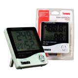 Relógio Temperatura Umidade Do Ar Termo-higrômetro Digital