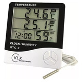 Relógio Temperatura Umidade Termo-higrômetro Digital -