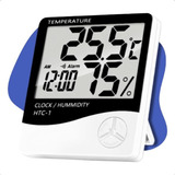 Relógio Temperatura Umidade Termo-higrômetro Digital