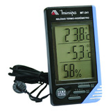 Relógio Termo-higrômetro Digital Mt-241 Minipa