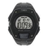 Relógio Timex Ironman Masculino Digital Esportivo Tw5m46100 Cor Da Correia Preto Cor Do Bisel Preto Cor Do Fundo Positivo