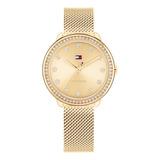 Relógio Tommy Hilfiger Demi Feminino Dourado