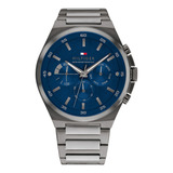 Relógio Tommy Hilfiger Masculino Aço Chumbo 1792089