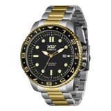 Relógio X-watch Masculino Analógico Bicolor 57mm