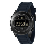 Relógio X-watch Masculino Digital Aço Black