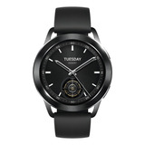 Relógio Xiaomi Watch S3, Capa Preta, Moldura Preta