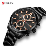 Relógios De Quartzo Curren Men Business