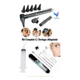 Removedor De Cera De Ouvido+ Otoscópio Led+ Seringa Adaptada
