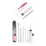 Removedor De Cera De Ouvido + + Seringa Adaptada P/lavagem 