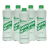 Removedor De Esmalte 5cinco Cinco Lutex 500ml Kit 5 Unidades