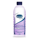 Removedor De Esmaltes Sem Acetona Ideal 500ml