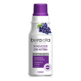Removedor De Esmaltes Zero Acetona Beira Alta Uva 450ml