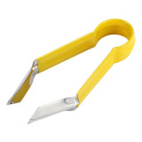 Removedor De Haste Descascador De Morango, Amarelo