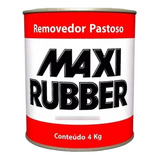 Removedor De Tinta Pastoso 4kg Maxi Rubber