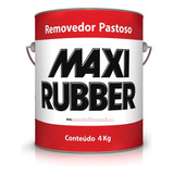 Removedor Pastoso De Tinta Maxi Rubber 4kg