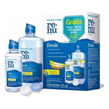 Renu Fresh Solucao Para Lentes 355ml Gratis 120ml + Estojo