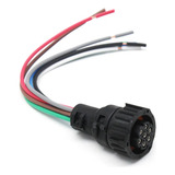 Reparo Chicote 07 Vias Conector Baioneta Lanterna Kit 2