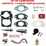 Reparo Do Carburador Chevette 1.4/1.6 Alcool Solex Simples