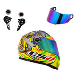 Reparo Kit Suporte Viseira C/ Viseira Capacete Ls2 Ff358