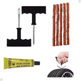 Reparo Remendo Pneu Carro Moto Sem Câmara Com Macarrão