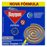 Repelente Baygon Espiral Contra Dengue C/10uni