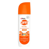 Repelente De Insetos Off! Family Adulto Infantil 170ml Spr