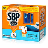 Repelente Elétrico Líquido Sbp 45 Noites Aparelho + 1 Refil