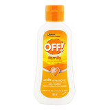 Repelente Loção Off! Family Squeeze 100ml