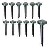 Repelente Solar Ultrassonico 12 Uni Cobras Ratos Roedores