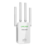 Repetidor De Wifi 2800m 4 Antenas Amplificador Sinal Forte