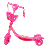 Replay Kids Patinete Infantil Musical 3 Rodas Cor Rosa