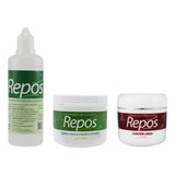 Repos Amaciante De Cutículas 120ml + Creme 120g + Ureia 120g