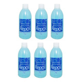 Repos Removedor Esmalte C/ Acetona 500ml Kit 6uni
