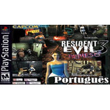 Resident Evil Trilogia Em Português Para Ps1 + Memory Card
