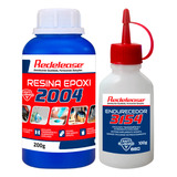 Resina 2004 Epoxi Baixa Viscosidade P/ Revestimento Kit 300g