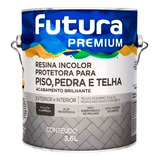 Resina Acrílica Base De Água Futura 3,6l Pisos Pedras Telha