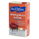 Resina Acrílica Base Solvente Incolor Brilhante Eucatex 5l