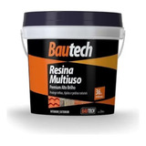 Resina Acrílica Brilhante 3,6l Litros Base Água Bautech