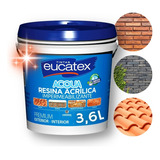 Resina Acrílica Hidrorrepele Acqua Brilho 3,6l Eucatex Cores
