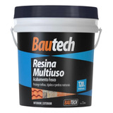 Resina Acrilica Incolor Bautech 3,6l Fosco Base Água 36m²