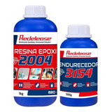 Resina Epoxi 2004 De Baixa Viscosidade Kit 1,5kg - Redelease