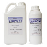 Resina Epóxi Ciapoxi Alta Espessura Baixa Viscosidade 4,5kg