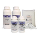 Resina Epóxi Incolor Com 02 Kg A + B +c Importada Top