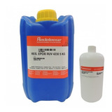 Resina Epoxi Transp. Altas Espessuras Proteção Uv 5,900kg