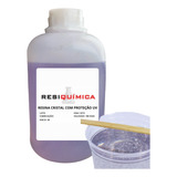 Resina Poliester Cristal Baixa Visc. C/ Catalisador - 500g