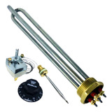 Resistencia Caldeira Gerador Vapor 3kw 220v + Termostato 16a
