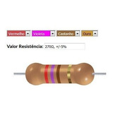 Resistor 270 Ohms 1/8w 5%